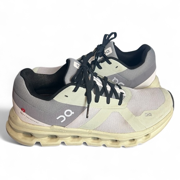 On Running Shoes - On Running Cloudrunner Women's Sneakers Frost Aloe - Size 9.5